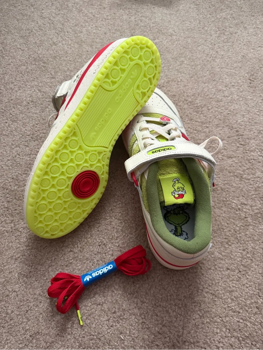 Adidas Forum - Grinch edition